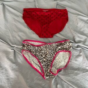 Set of 2 hiphugger panties